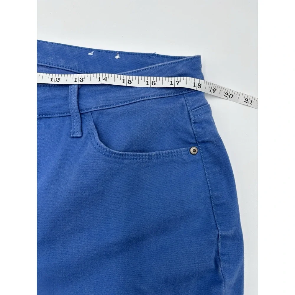 Talbots Jegging Curvy 14W Blue Stretch Skinny Ankle Jeans Plus Size 28.5 Inseam